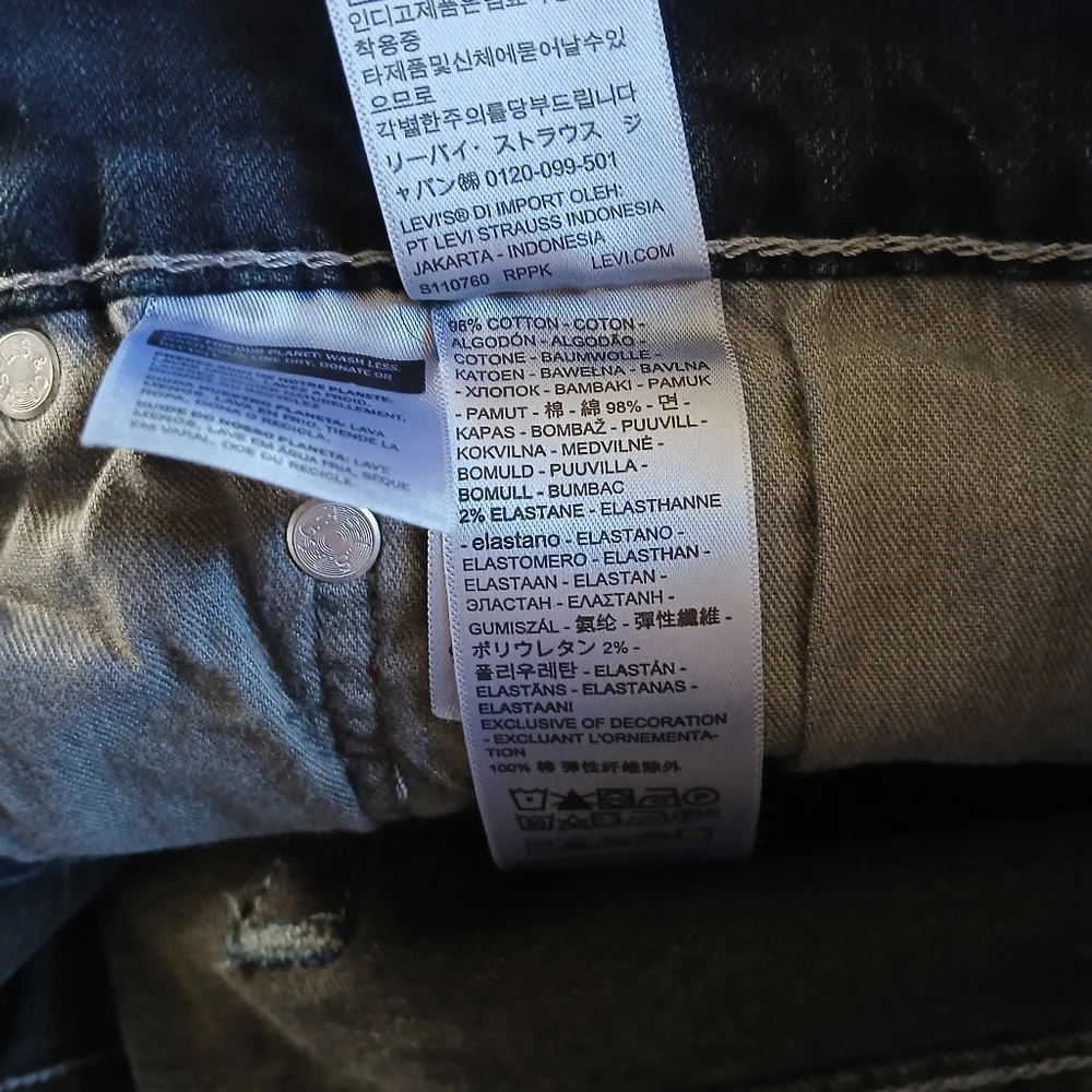 levis 559 relaxed straight jeans new mens 42×30 denim